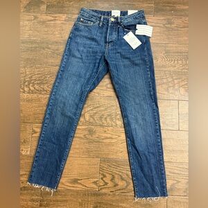 Sezane Women's Blue Skinny Jeans